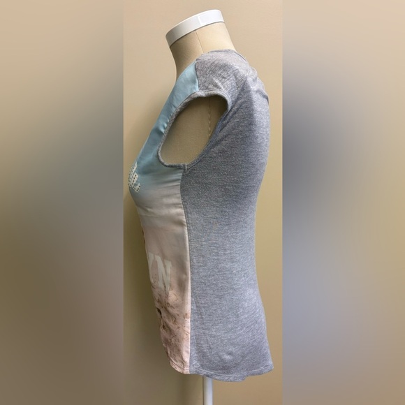 Making Fashion 90's Y2K New York graphic muscle tee women's size Small - Picture 3 of 9